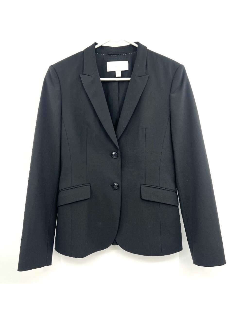 Hugo Boss Black Wool 2 Button Blazer Women's 4
